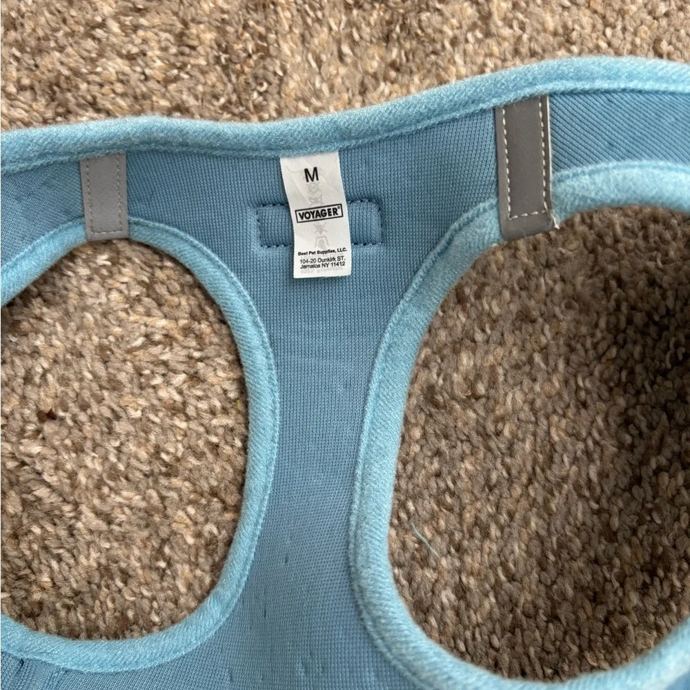Baby Blue Breathable Mesh Step In Dog Harnesses, 2 available size M - Picture 10 of 12
